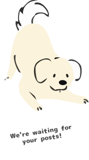 ドッグランの装飾画像